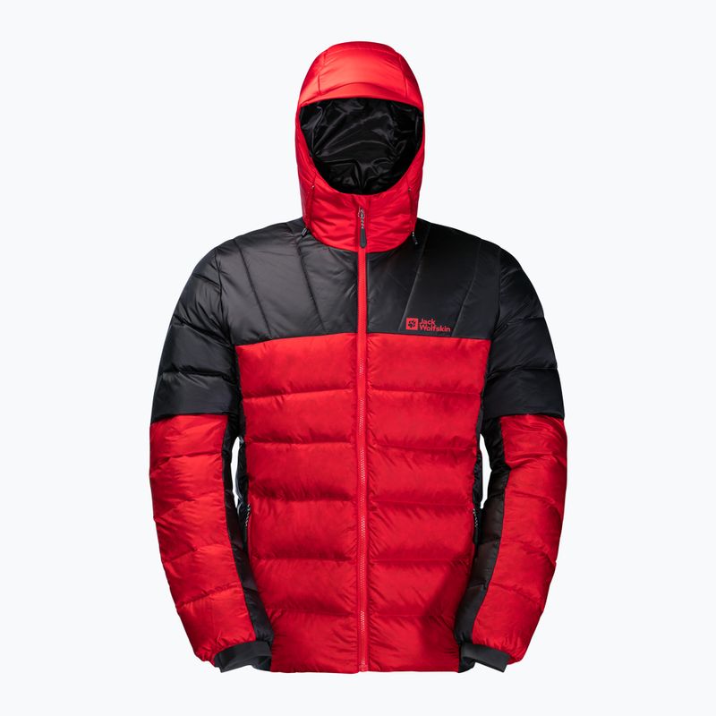 Jack Wolfskin men's down jacket Nebelhorn Down Hoody red 1207141_2206 8