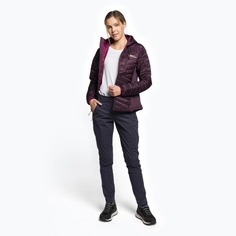 Jack Wolfskin women's down jacket Routeburn Pro Ins purple 1207191_2042 2