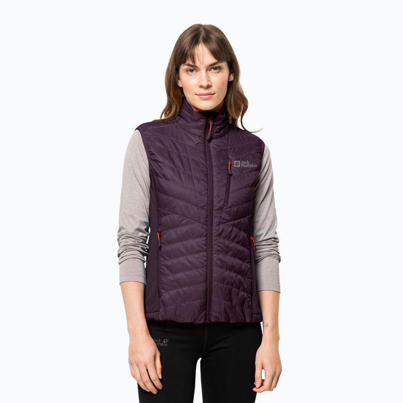 Jack Wolfskin Routeburn Pro Ins women's hiking sleeveless purple 1207201_2042_005