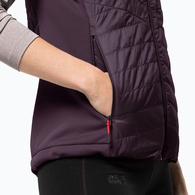 Jack Wolfskin Routeburn Pro Ins women's hiking sleeveless purple 1207201_2042_005 3