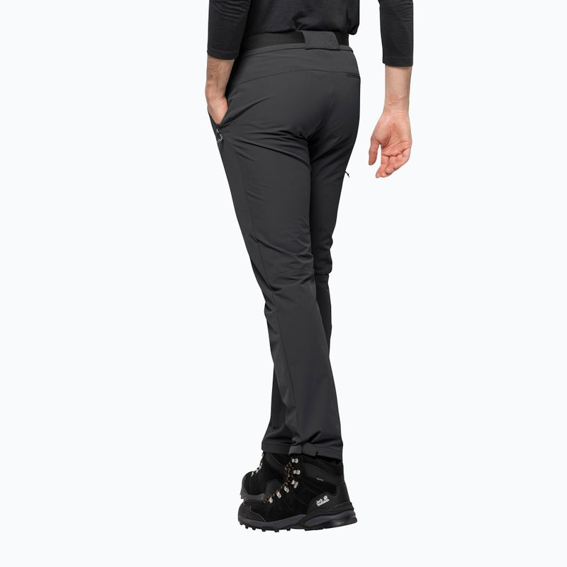 Jack Wolfskin men's softshell trousers Holdsteig black 1507571 2