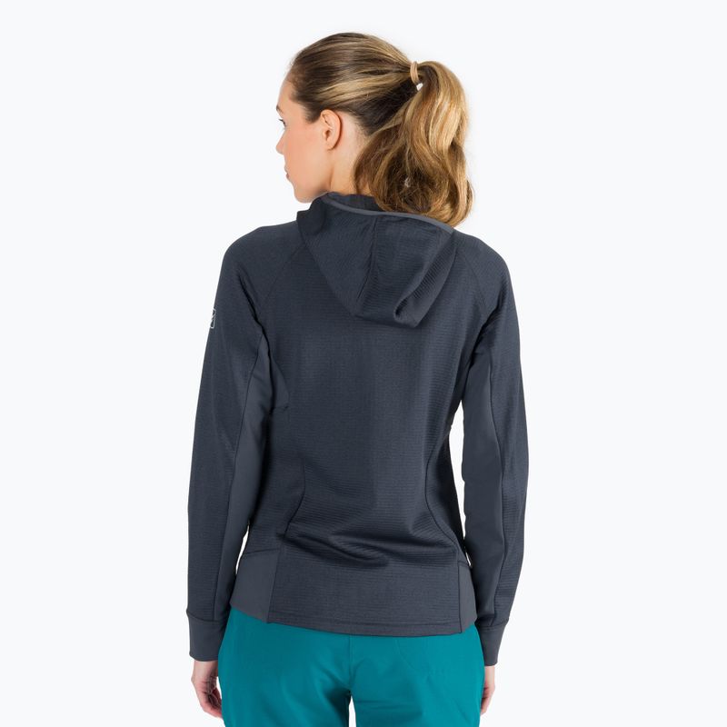 Women's fleece Jack Wolfskin Hydro Grid Fleece grey 1709911 4