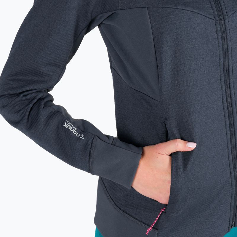 Women's fleece Jack Wolfskin Hydro Grid Fleece grey 1709911 8