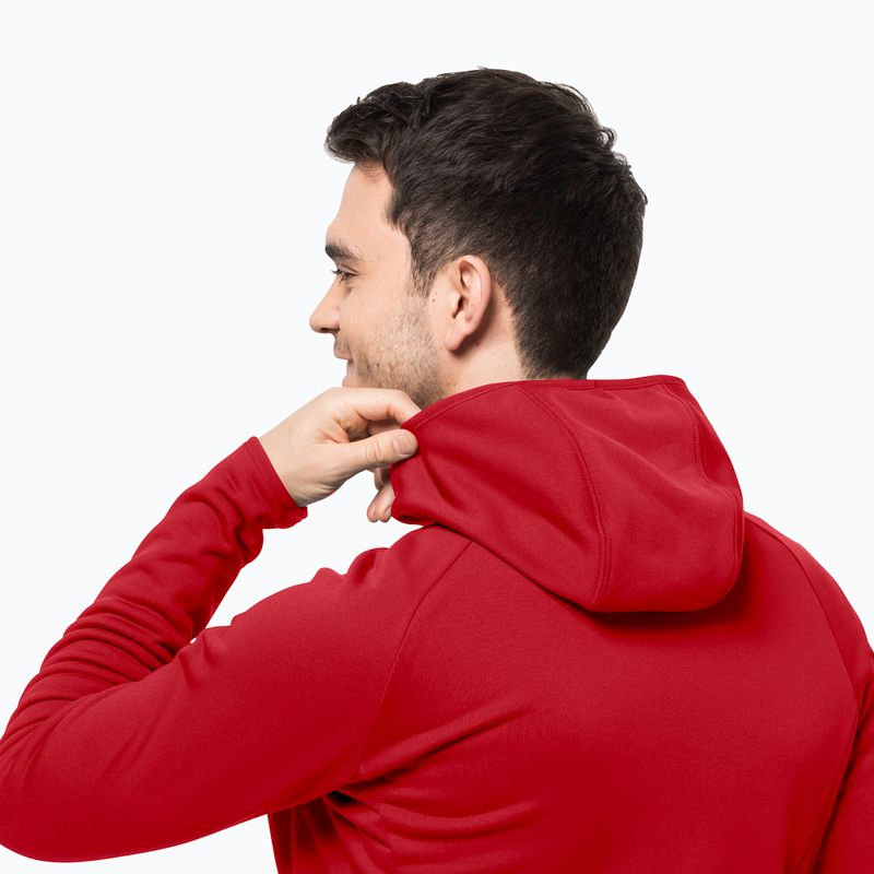 Jack Wolfskin men's Baiselberg fleece sweatshirt red 1710541 3