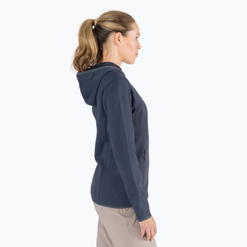 Jack Wolfskin women's fleece sweatshirt Baiselberg grey 1710771 3