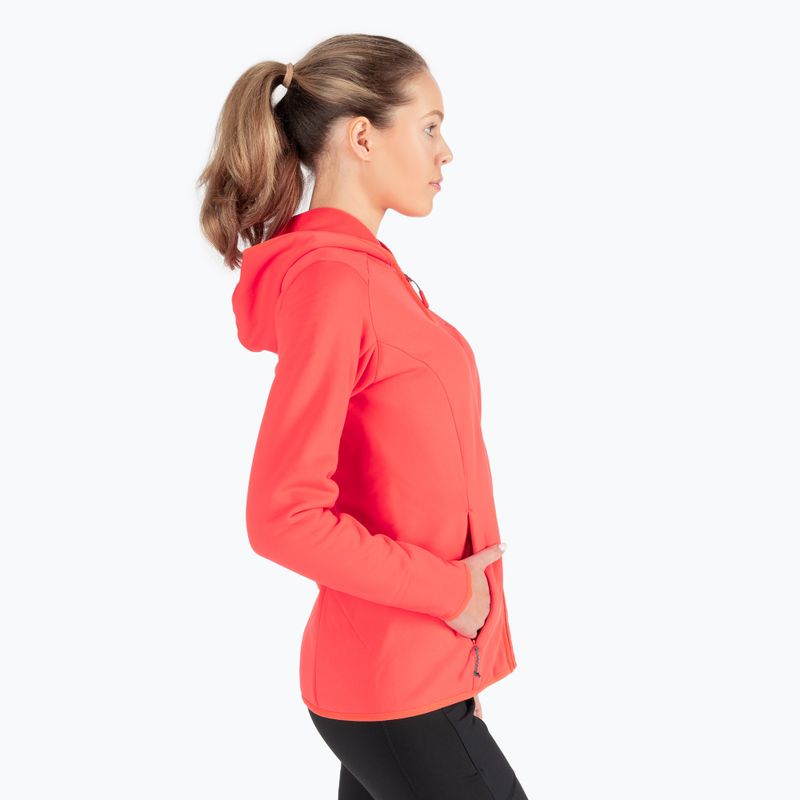 Jack Wolfskin women's fleece sweatshirt Baiselberg orange 1710771 3