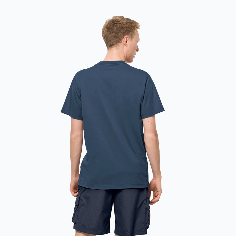 Jack Wolfskin men's T-shirt 365 blue 1808132_1383 2