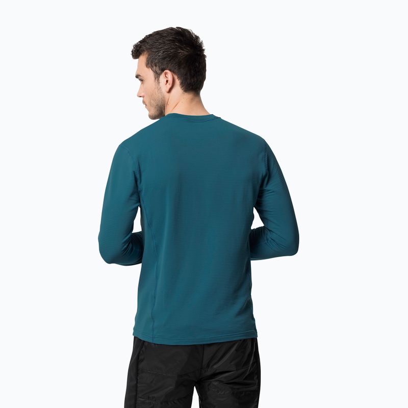 Jack Wolfskin men's trekking longsleeve T-shirt Infinite LS blue 1808311 3