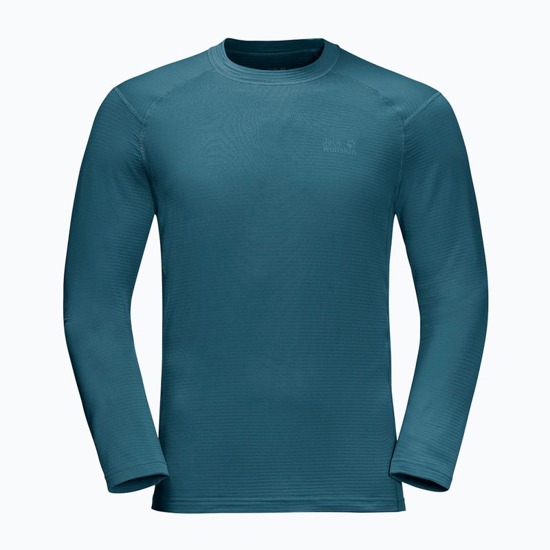 Jack Wolfskin men's trekking longsleeve T-shirt Infinite LS blue 1808311 5