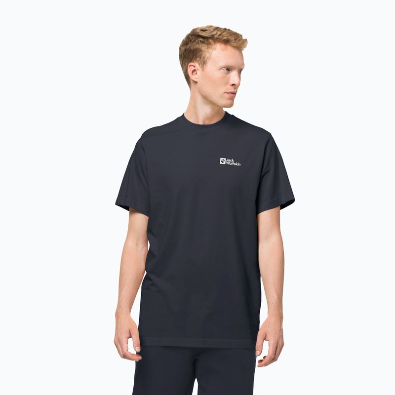 Jack Wolfskin men's Essential T-shirt navy blue 1808382_1010