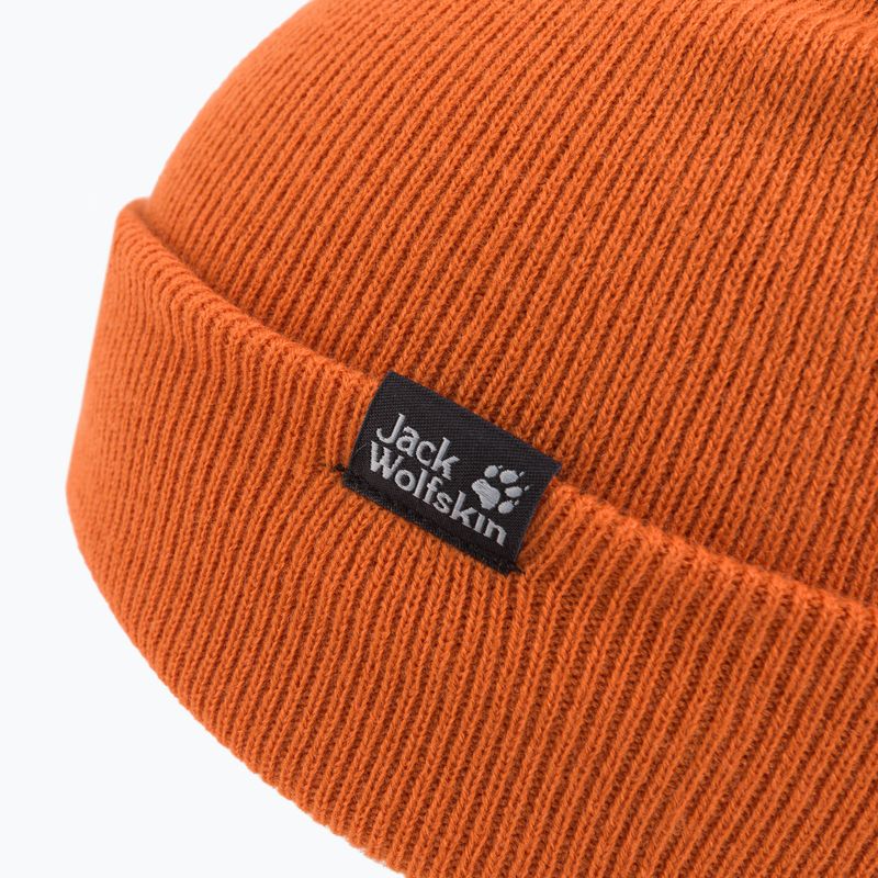 Jack Wolfskin Rib winter beanie orange 1903891 3