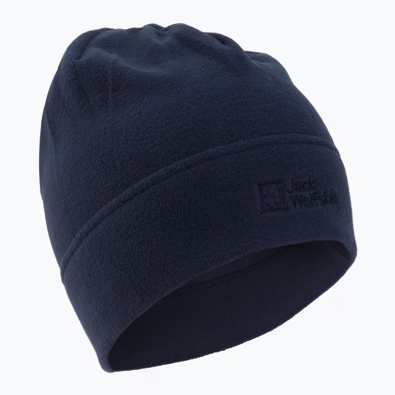 Jack Wolfskin Real Stuff fleece winter beanie navy blue 1909852