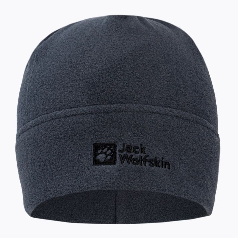 Jack Wolfskin Real Stuff grey fleece winter beanie 1909852 2