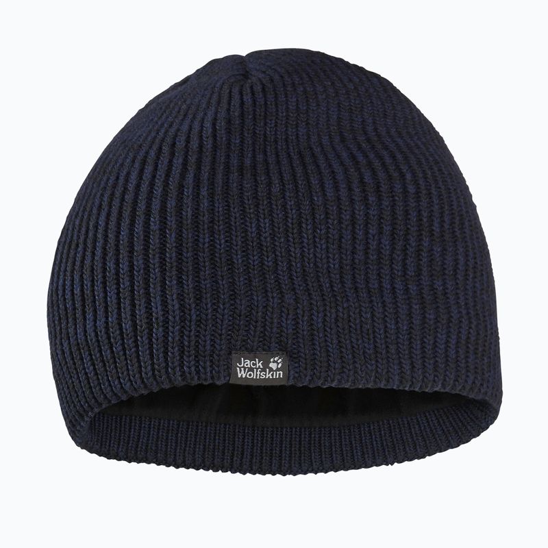 Winter hat Jack Wolfskin Feldberg Beanie black