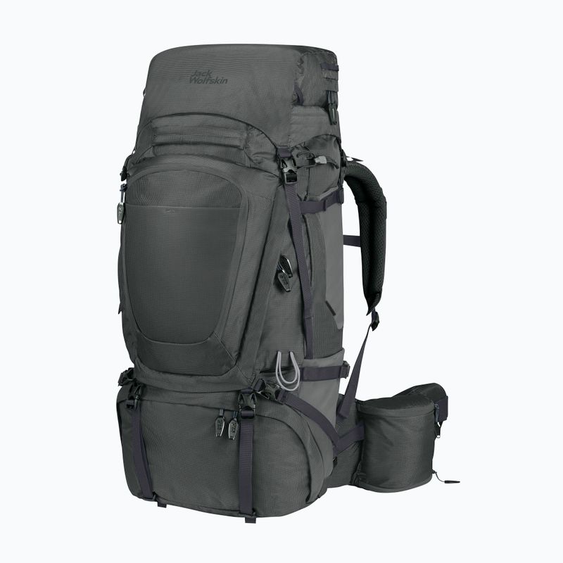 Jack Wolfskin men's trekking backpack Denali 65+10 l slate green