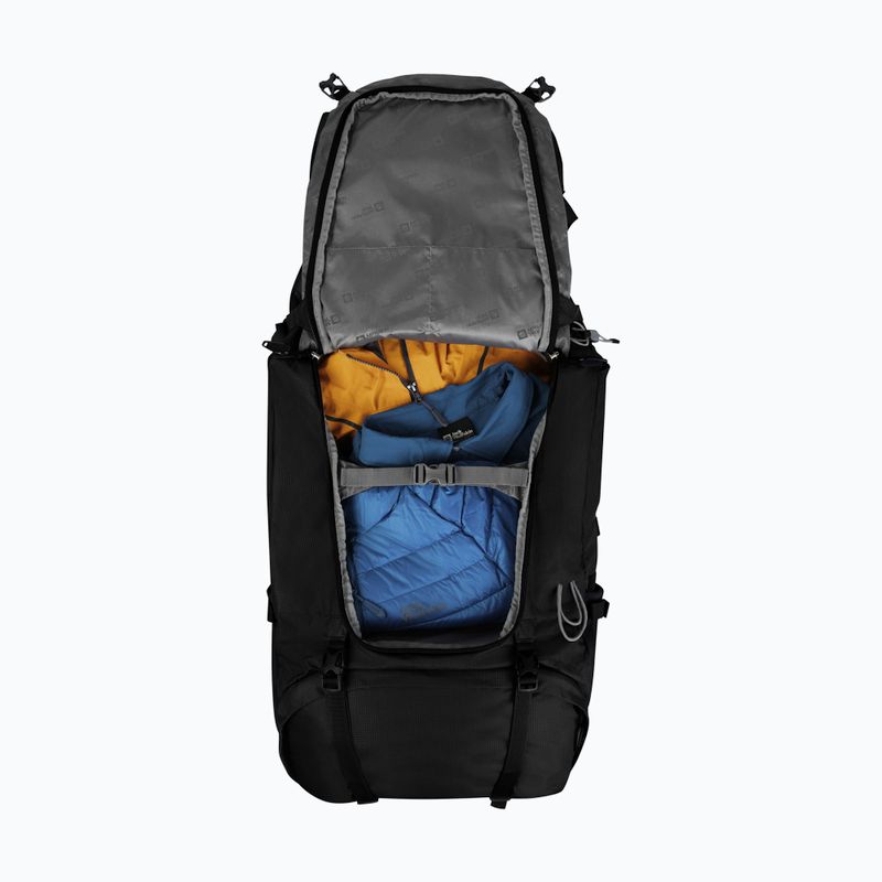Jack Wolfskin men's trekking backpack Denali 65+10 l black 7