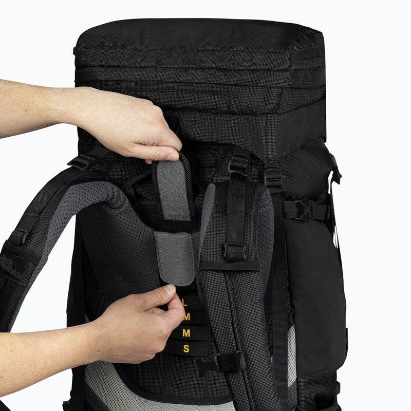 Jack Wolfskin men's trekking backpack Denali 65+10 l black 10