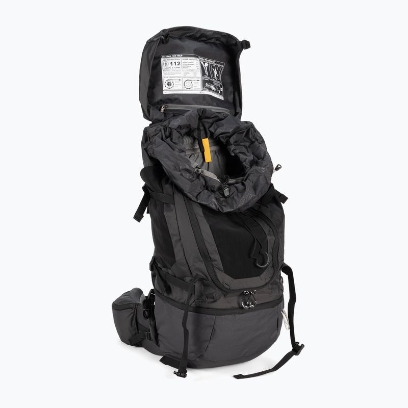 Jack Wolfskin Highland Trail 55+5 trekking backpack black 2010091 4