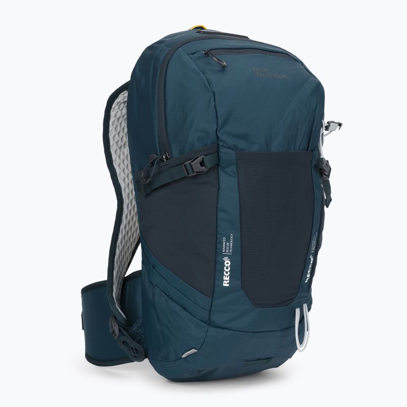 Jack Wolfskin Wolftrail 22 Recco trekking backpack navy blue 2010211 2