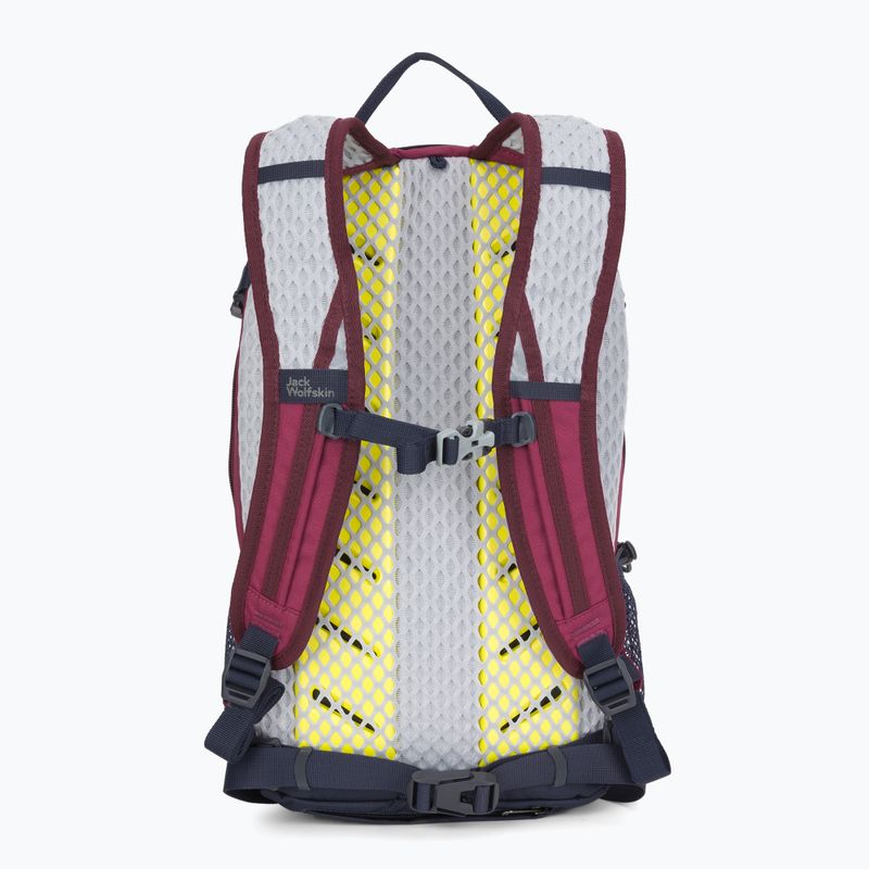 Jack Wolfskin Velocity 12 bicycle backpack maroon 2010302 3