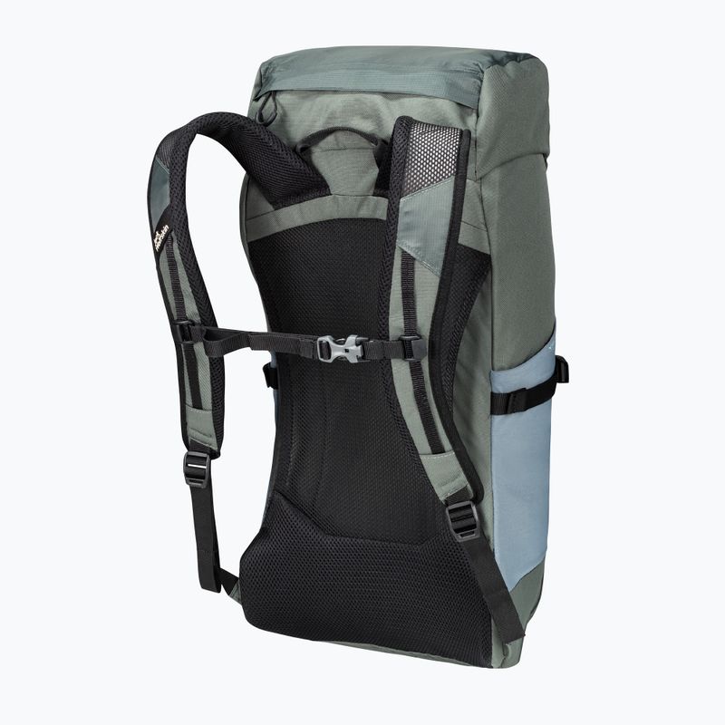 Jack Wolfskin Wanderthirst Vent 22 l slate green city backpack 2