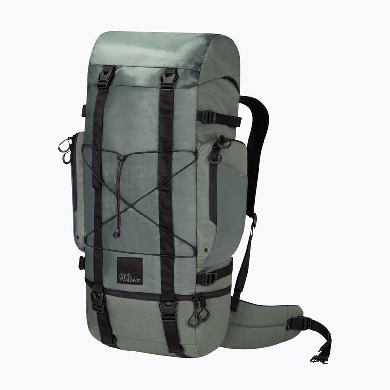 Jack Wolfskin Wanderthirst 45 l slate green trekking backpack