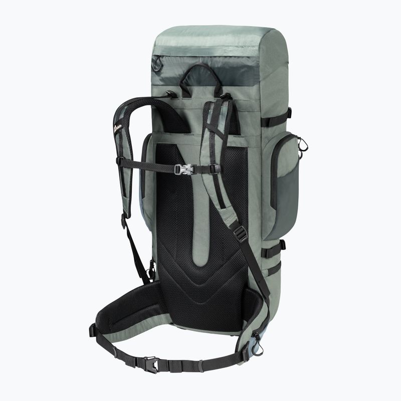 Jack Wolfskin Wanderthirst 45 l slate green trekking backpack 2