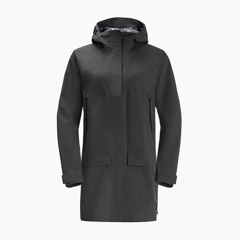 Jack Wolfskin women's rain jacket Goldgewann Parka black 1115731_6350_002 6