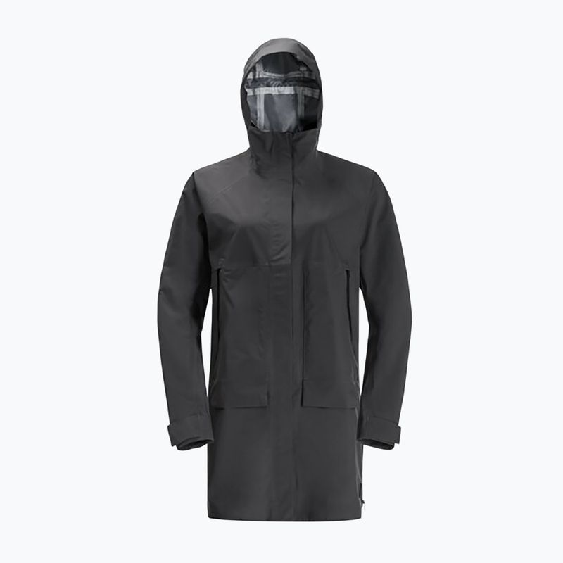 Jack Wolfskin women's rain jacket Goldgewann Parka black 1115731_6350_002 7