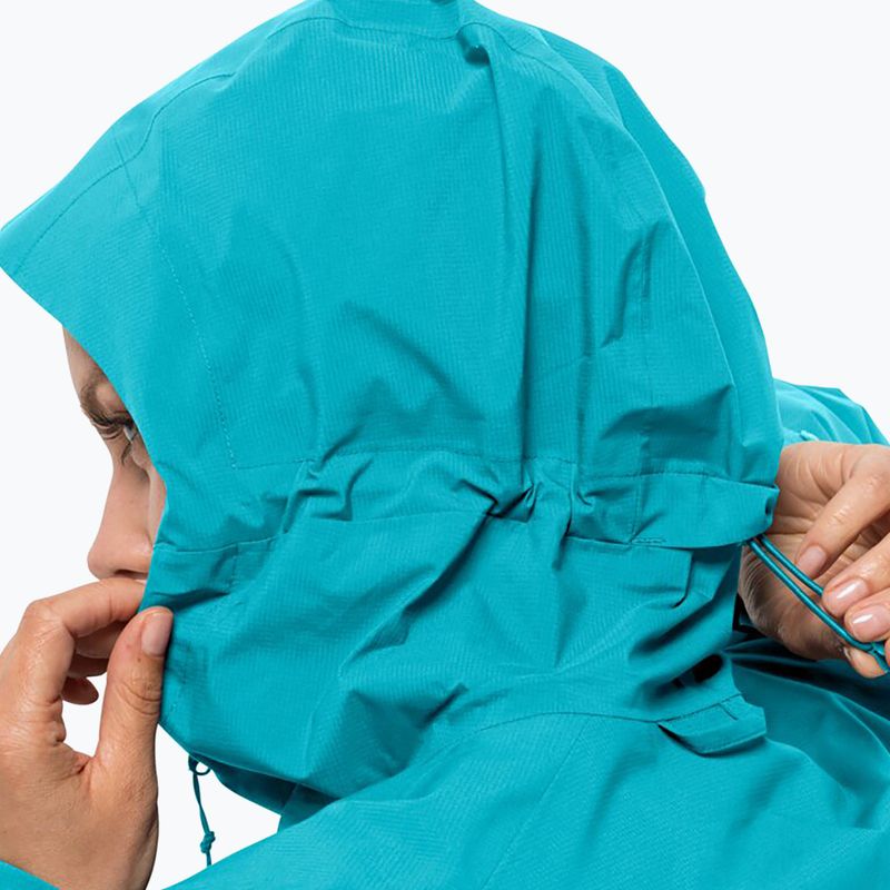 Jack Wolfskin women's rain jacket Elsberg 2.5L blue 1115951_1283_004 3