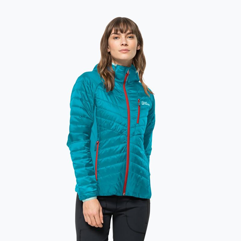 Jack Wolfskin women's down jacket Routeburn Pro Ins blue 1207191_1281_002