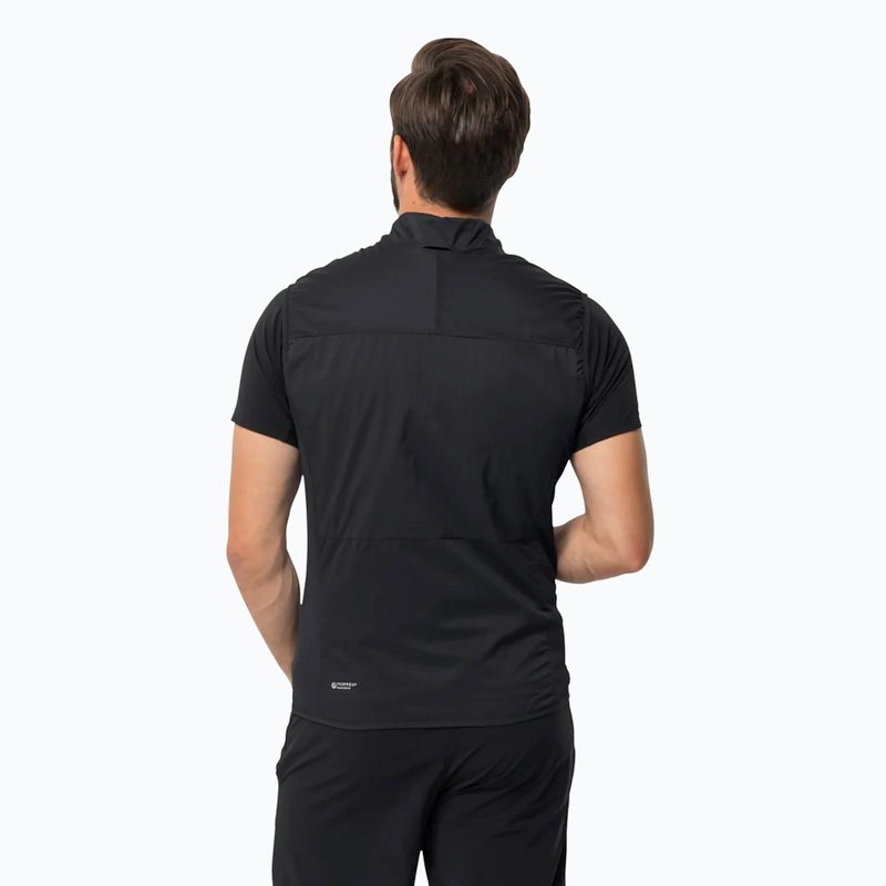 Jack Wolfskin Prelight Alpha men's trekking sleeveless black 2