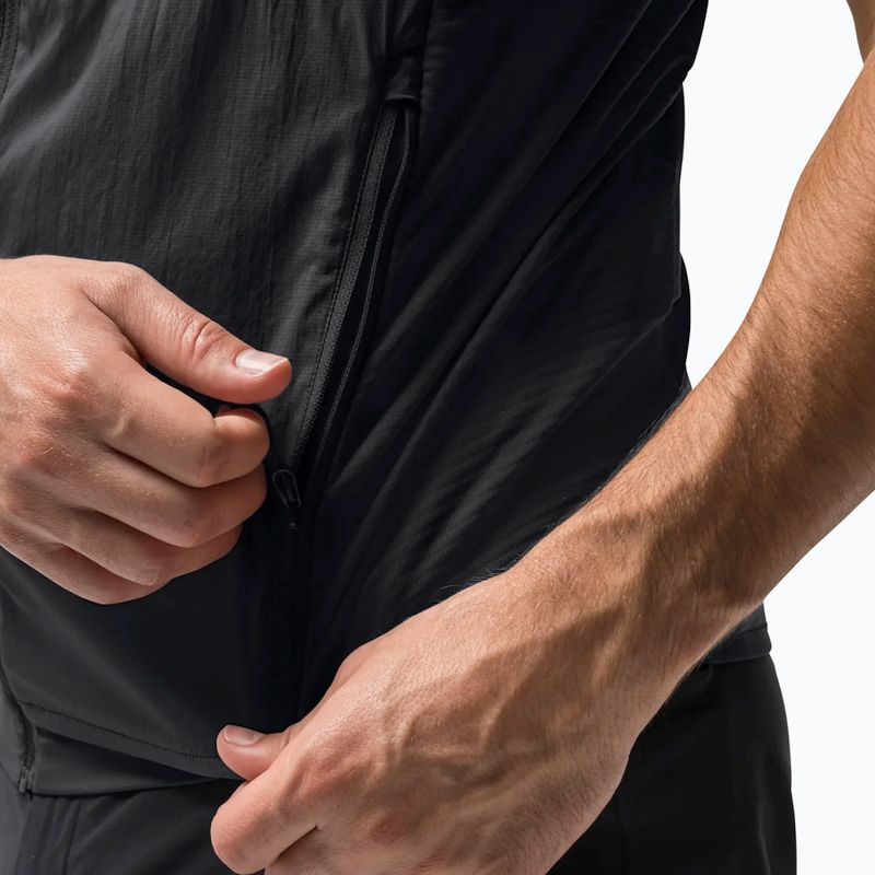 Jack Wolfskin Prelight Alpha men's trekking sleeveless black 4