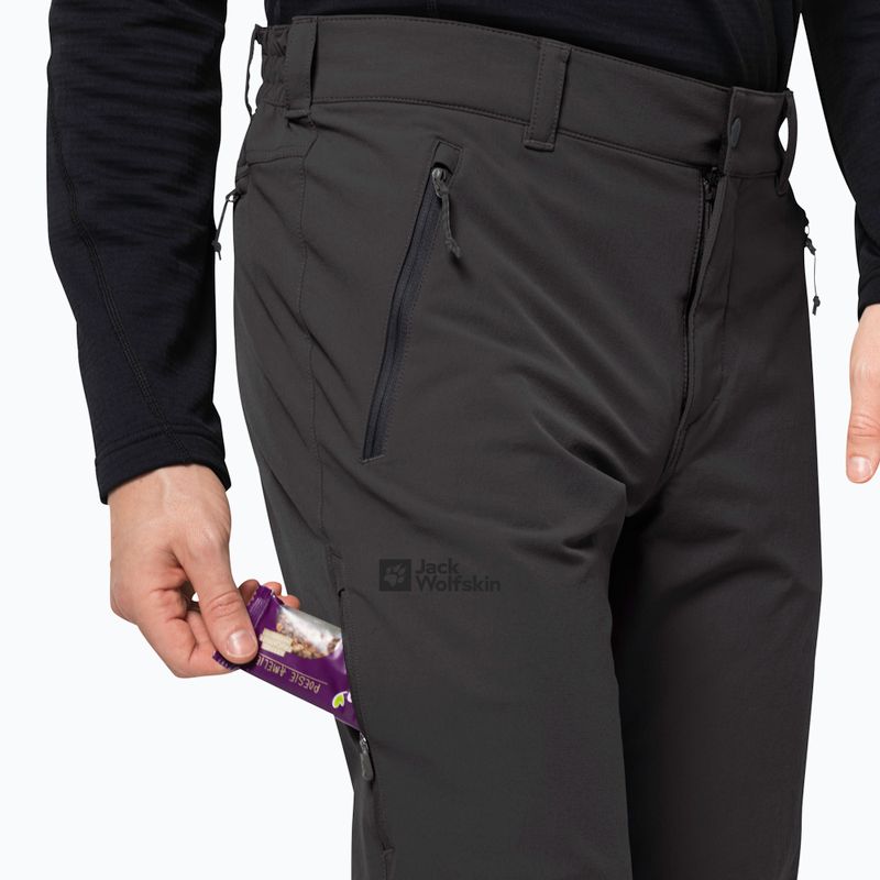 Men's softshell pants Jack Wolfskin Activate XT phantom 4