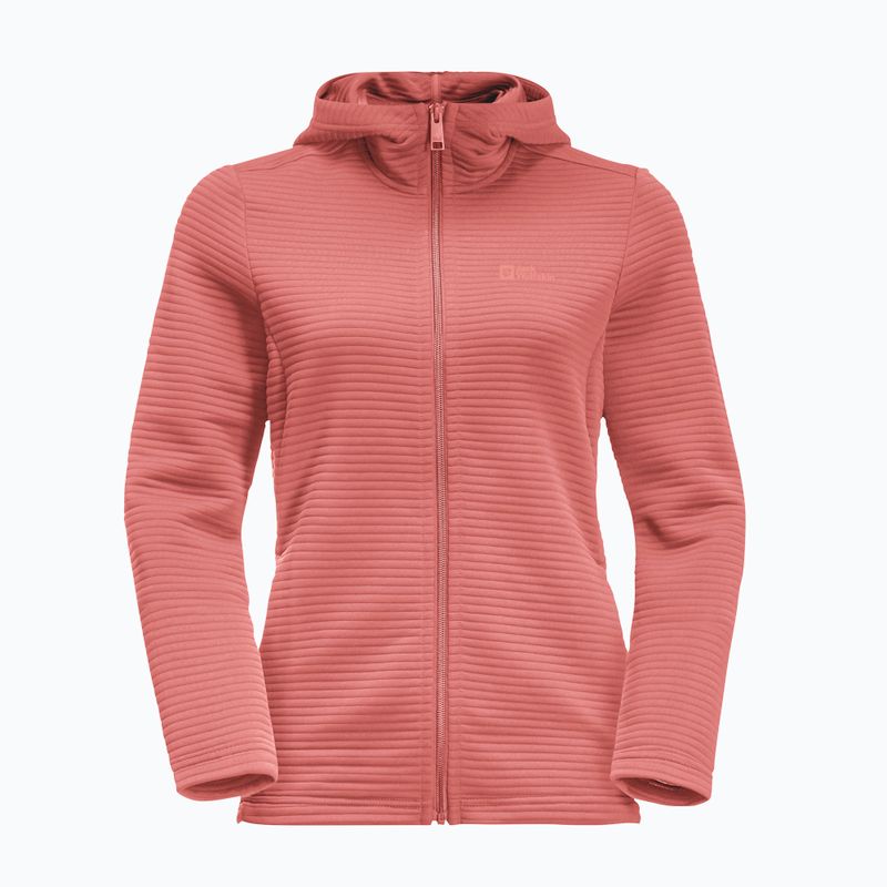Women's trekking jacket Jack Wolfskin Modesto Hooded pink 1706254 4