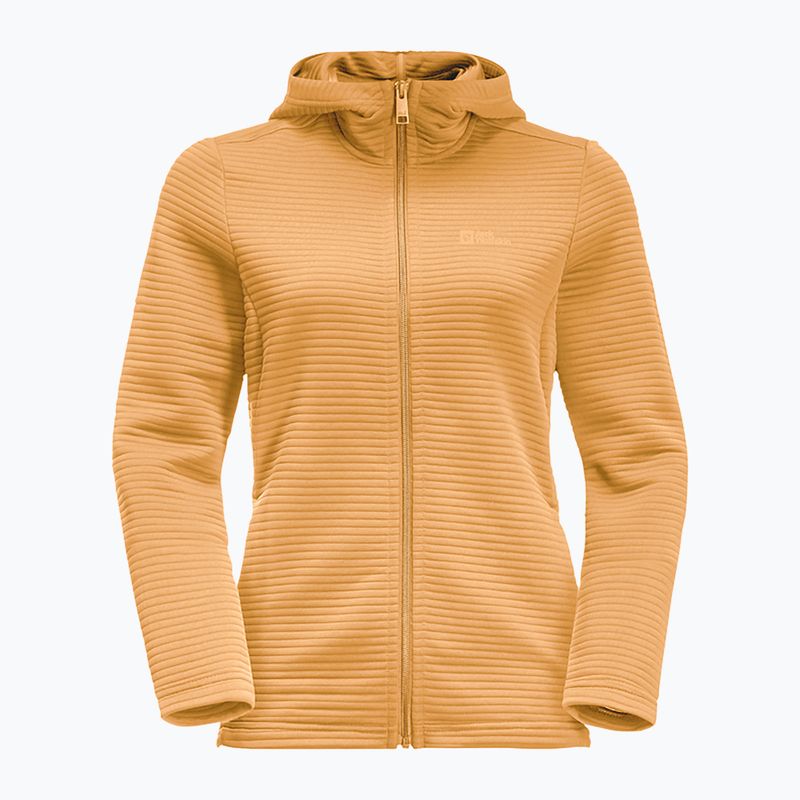 Women's trekking jacket Jack Wolfskin Modesto Hooded yellow 1706254 4