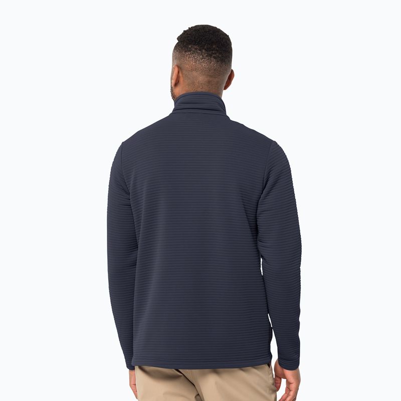 Jack Wolfskin men's Modesto trekking sweatshirt navy blue 1706483 2