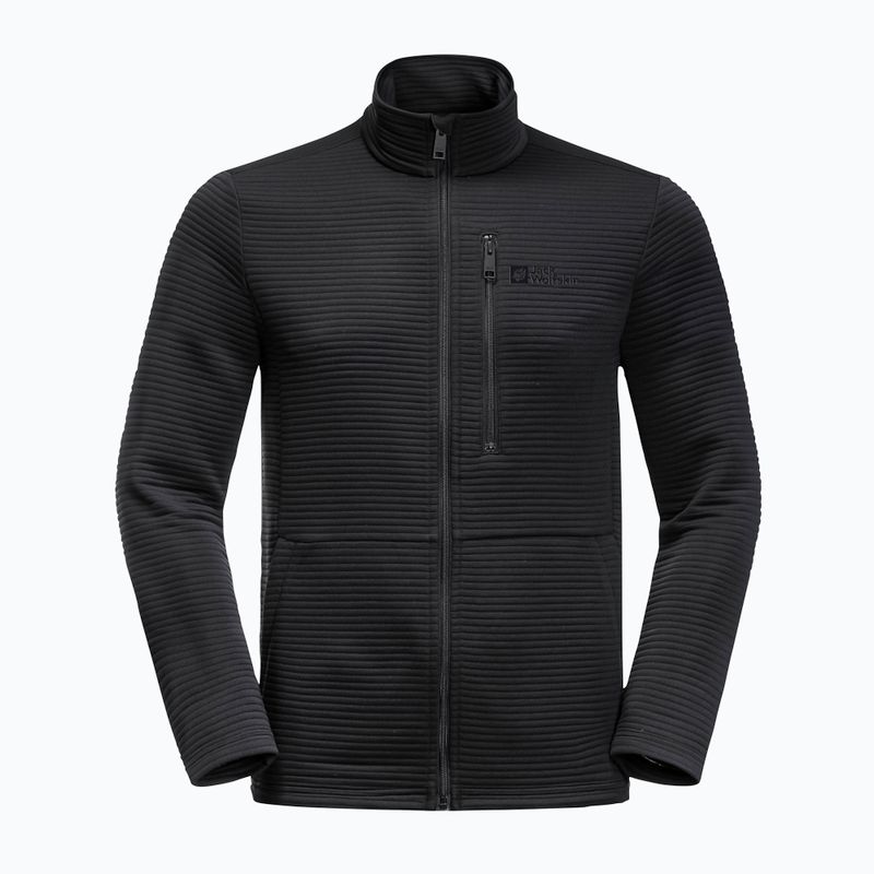 Jack Wolfskin men's Modesto trekking sweatshirt black 1706483 4