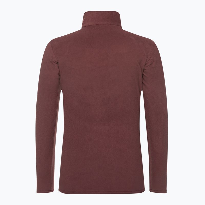 Jack Wolfskin men's trekking sweatshirt Taunus HZ maroon 1709522 5