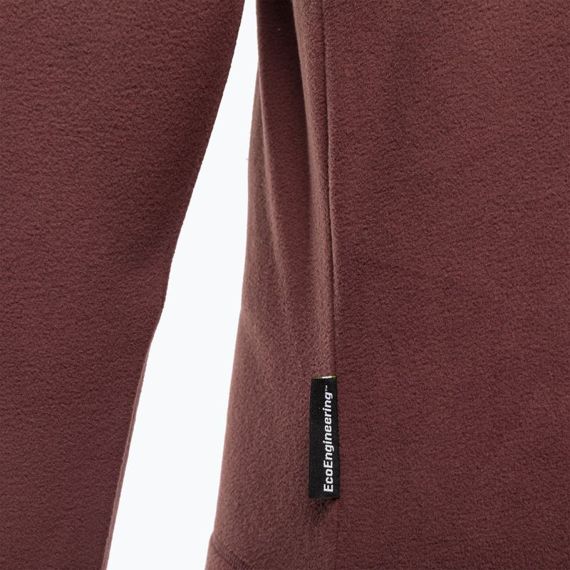 Jack Wolfskin men's trekking sweatshirt Taunus HZ maroon 1709522 7