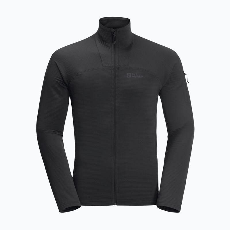 Jack Wolfskin men's trekking jacket Prelight FZ Black 1711001 5