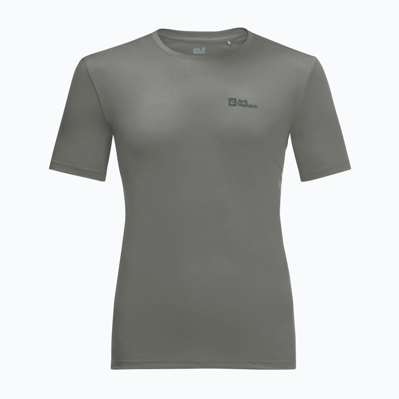 Jack Wolfskin men's trekking T-shirt Tech green 1807072 3