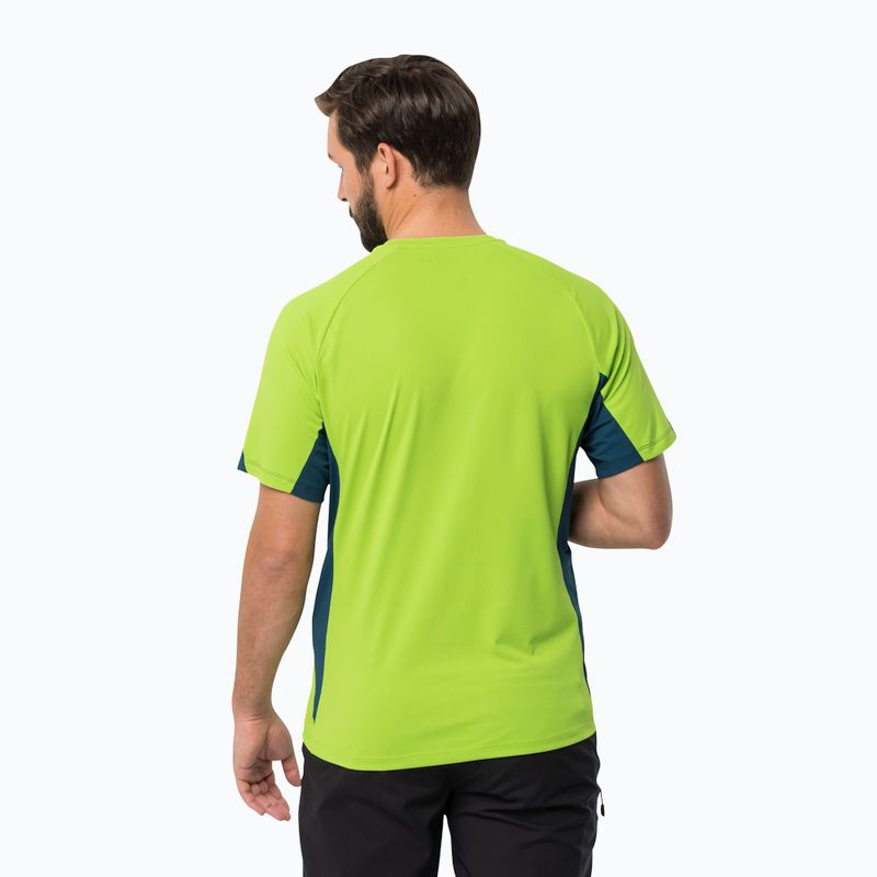 Jack Wolfskin men's trekking t-shirt Narrows Flesh Green 1807353 2