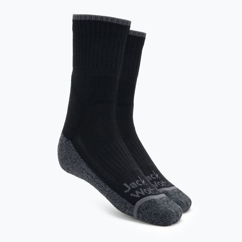 Jack Wolfskin Trek Func CL C trekking socks black