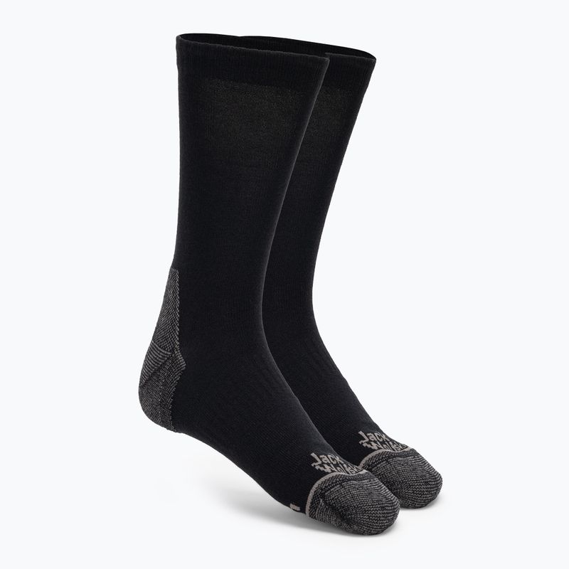 Jack Wolfskin Urban Merino CL C trekking socks black