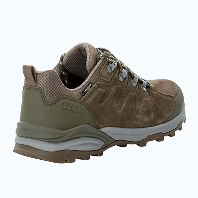 Jack Wolfskin Refugio Texapore Low men's trekking boots cold coffee 11