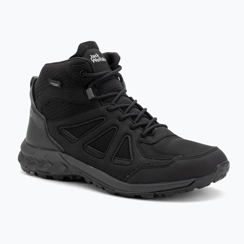 Men's trekking boots Jack Wolfskin Woodland 2 Texapore Mid black
