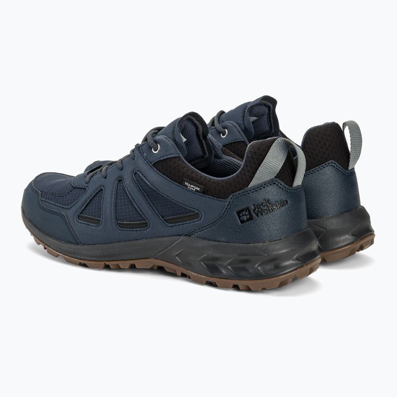 Jack Wolfskin men's trekking boots Woodland 2 Texapore Low night blue 3