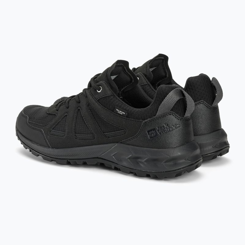Jack Wolfskin men's trekking boots Woodland 2 Texapore Low black 3