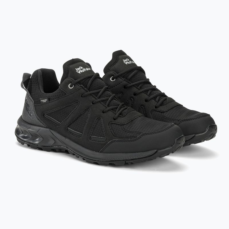 Jack Wolfskin men's trekking boots Woodland 2 Texapore Low black 4